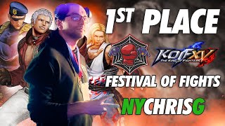 I WON KOF AT FESTIVAL OF FIGHTS! • KOFXV • King of Fighters XV