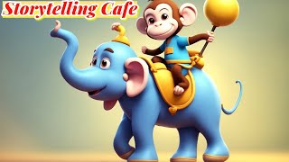 The elephant and the monkey story for kids |Nursery Rhymes ABC | Storytime| Fairy tales |Motivation