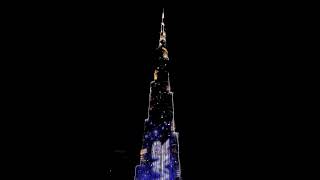 Burj Khalifa laser show & water show #dubai #shorts #dubaimall #burjkhalifa #lasershow #statusvideo