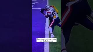 How was this catch overturned! #explore #thanksgiving #nfl #patriots #vikings