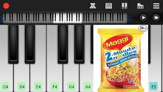 Maggie (advertisement)music on mobile piano