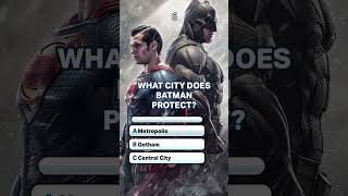 Superman vs. Batman: Who is the better superhero?  🦸‍♂️🦇#dccomics #superheroquiz #superheroquiz