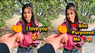 Picking Up Cute Stranger School Girl On My Superbike 😍 || Cute Girl Proposed Me 🤭🙈||