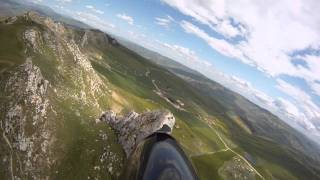 RC soaring near Villalba, Sicily with a ParkZone Radian and GoPro HD