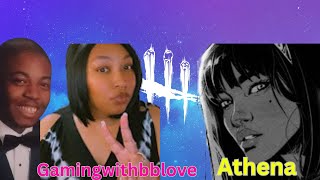 Dead by Daylight Teamwork with Gamingwithbblove Athena