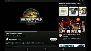 Jurassic Rebirth Teaser