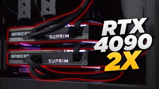 TWO 4090s Liquid Cooled, in ONE PC!