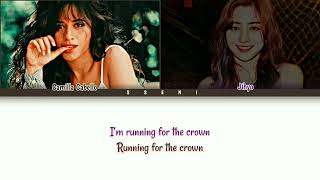 Camila Cabello & Jihyo of Twice - "Crown" [color coded lyrics] mix by Euphorlily