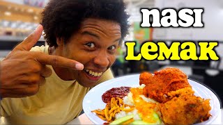 FOREIGNER tries NASI LEMAK for the FIRST TIME