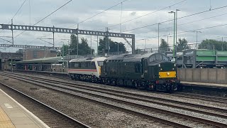 Freights at Tamworth including 89001 drag 15/08/2024