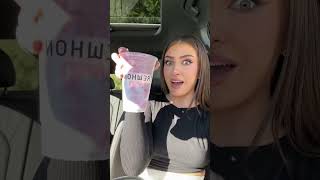 Trying the $20 Hailey Bieber Smoothie from Erewhon !!! #shorts #haileybieber