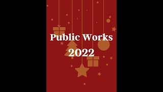 Public Works Holiday Decorating Contest