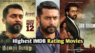 Top 10 Highest IMDB Rated Suriya Movies