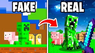 Playing The BEST VS WORST Minecraft Ripoffs