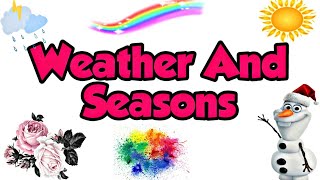 Weather & Seasons Part -1|| CBSE/NCERT Grade 3rd || Kidos Edu Point