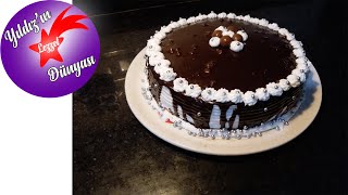 YAŞ PASTA TARİFİ/DOĞUM GÜNÜ PASTASI BIRTHDAY CAKE