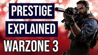 How does Prestige Work in Warzone 3? Prestige Explained, How to Prestige