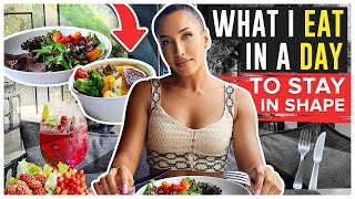 FULL DAY OF EATING | What To Eat To Stay In Good Shape?