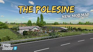 "THE POLESINE" FS22 Map Tour/Review | New Mod Map | Farming Simulator 22 | PS5