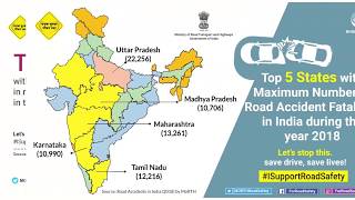 Road Accident in India (2018) by MoRTH