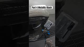 Metallic Black Application Part 4 With Glasurit 100 line!!