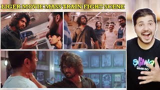 Liger Movie Scene Reaction | Vijay Deverakonda Train Fight Scene