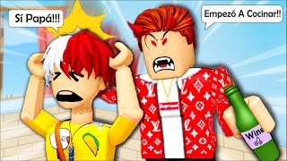 PELÍCULA ROBLOX : Papá Hambriento De Dinero | Roblox Animation Español