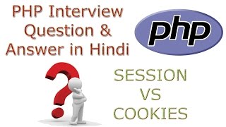 PHP Interview Question and Answers in Hindi 3 What is Difference between Session and Cookies