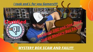 Mystery Box Fail! I took the L so you dont have to!! Funko Pop Mystery box and statue mystery box!