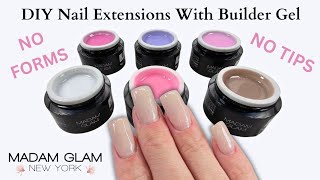 Nail Extension Hack | Madam Glam New Potted Builder Gels