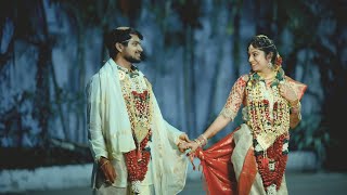 Iswarya ♥ Goutham Wedding Teaser 4K | Telugu Wedding Teaser 2023 || #indianwedding