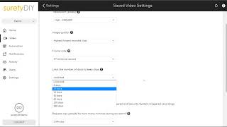 How to Edit Saved Video Settings on Alarm.com Video Cameras