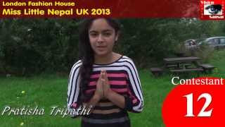 Miss Little Nepal UK: Contestant No.12 - Pratisha Tripathi