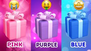 Know How Lucky You are by Choosing Your Gift…Pink | Purple| Blue