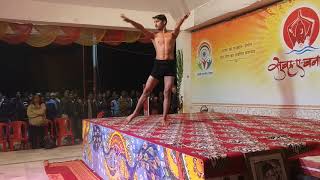 सुबह ए बनारस 💞🙏💞yoga performance by yogi pathak