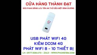 Bình Dương - Bán Usb Phát Wifi 4G Kiêm Dcom 4G 0977.338.673 - ZALO