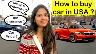 How to buy Car in USA ? | Car Insurance | BMW Car Showroom Tour