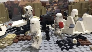 LEGO Star Wars Snowtrooper Battle Pack Stopmotion Build - Set 75320