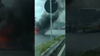 Protesto interdita trânsito na Ponte Velha