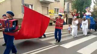 Korowód przebierańców w Kościanie