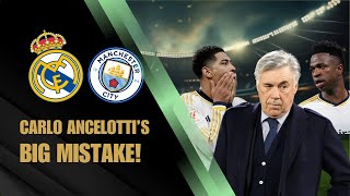 Carlo Ancelotti's Tactics Backfired In Real Madrid's Champions League Match Against Manchester City