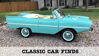 The Amphibious 1963 Amphicar is More Than Just a Car • Classic Car Finds