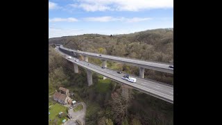 Passing the Picturesque Wynhol Viaduct. (Thumbnail courtesy of Bristol Post)