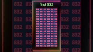 find 882 #shorts