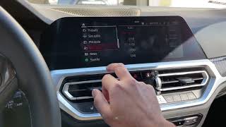 Setting Radio Presets on 2021 BMW M3