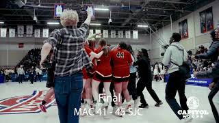 McNamara vs St. John's - 2024 WCAC GIRLS CHAMPIONSHIP HIGHLIGHTS