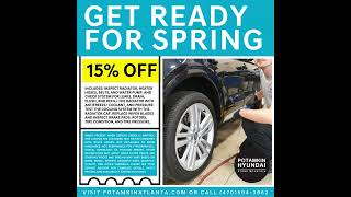 Enjoy the fortune of exclusive service and parts specials at Potamkin Hyundai of Stone Mountain