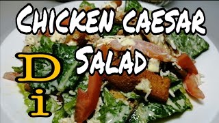 HOW TO MAKE CHICKEN CAESAR SALAD/Chefniell