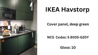 IKEA HAVSTORP Kitchen Cabinets – Timeless Deep Green Elegance