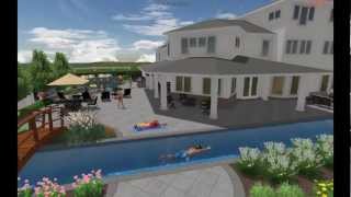 Virginia Beach Residential Swimming Pool - Concept B